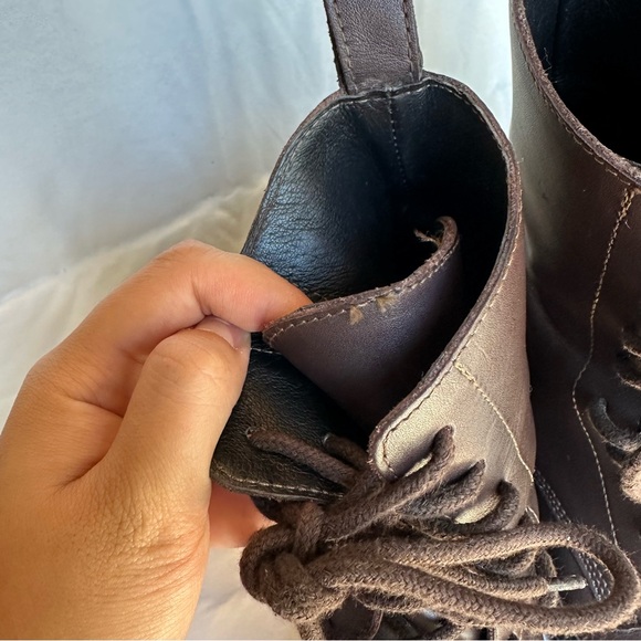 Steve Madden Jasimyn Lace-Up Boot | Size 9 Brown - Picture 7 of 7